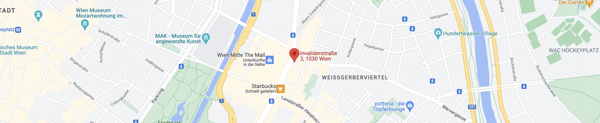 Anfahrtsplan MBM Architektur